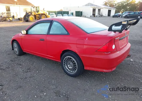 2005 Honda Civic Vp z USA, uszkodzony, nr VIN 1HGEM22165L041798